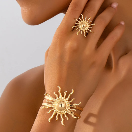 Cosmic Bracelet and Ring Set