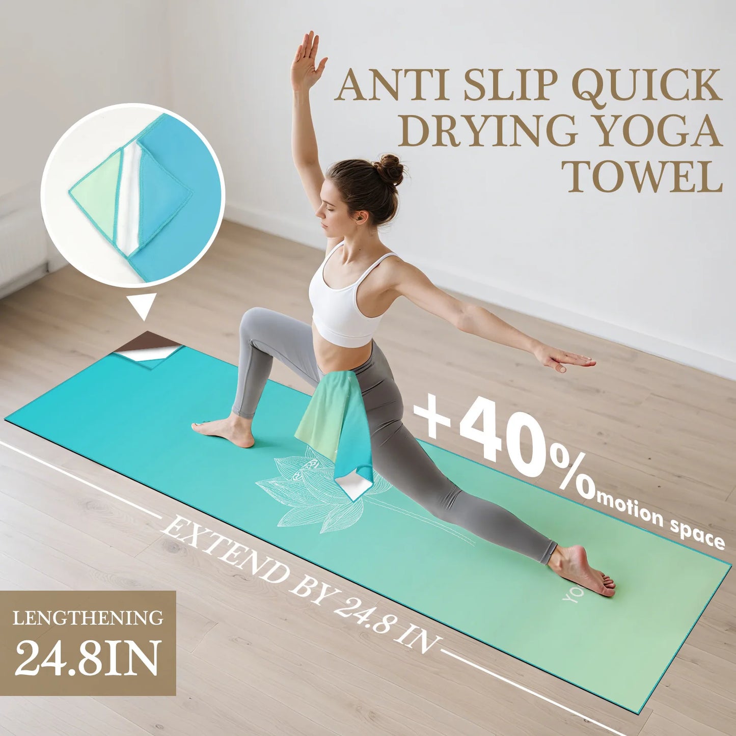 Eco-Friendly Somatic Mat Cover - Anti-Slip