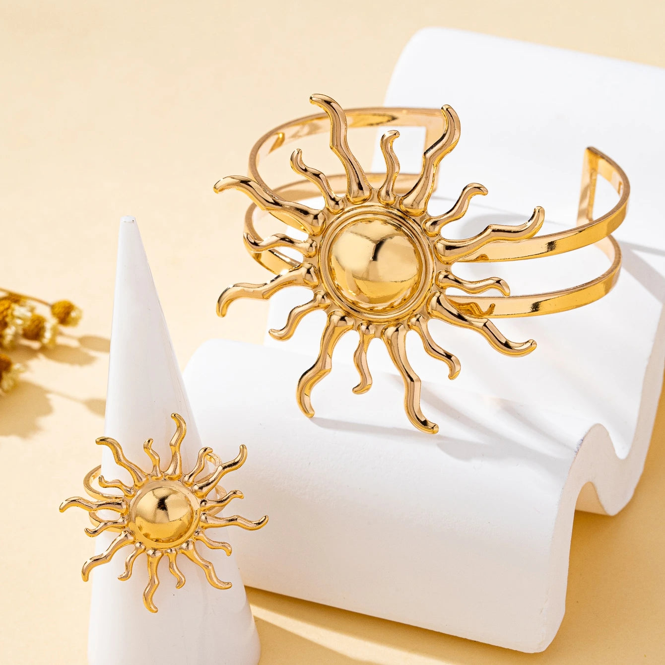 Cosmic Bracelet and Ring Set