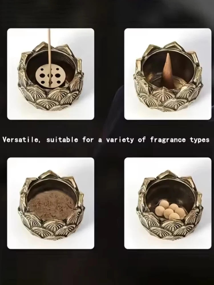 Lotus Incense Holder for Stillness